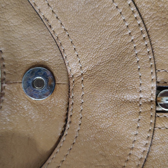 Michael Kors Shoulder Bag Brown Beige - Picture 9 of 12